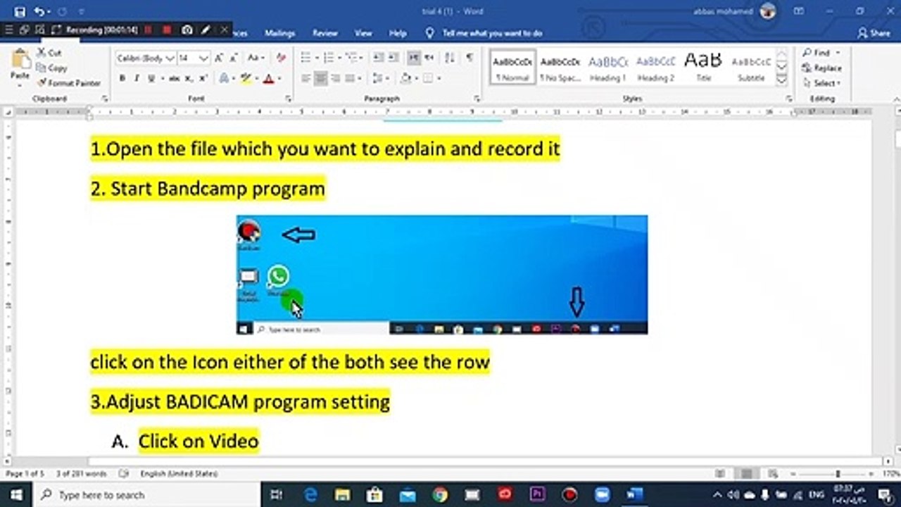 HOW To Record and post a video on you tube Part 1