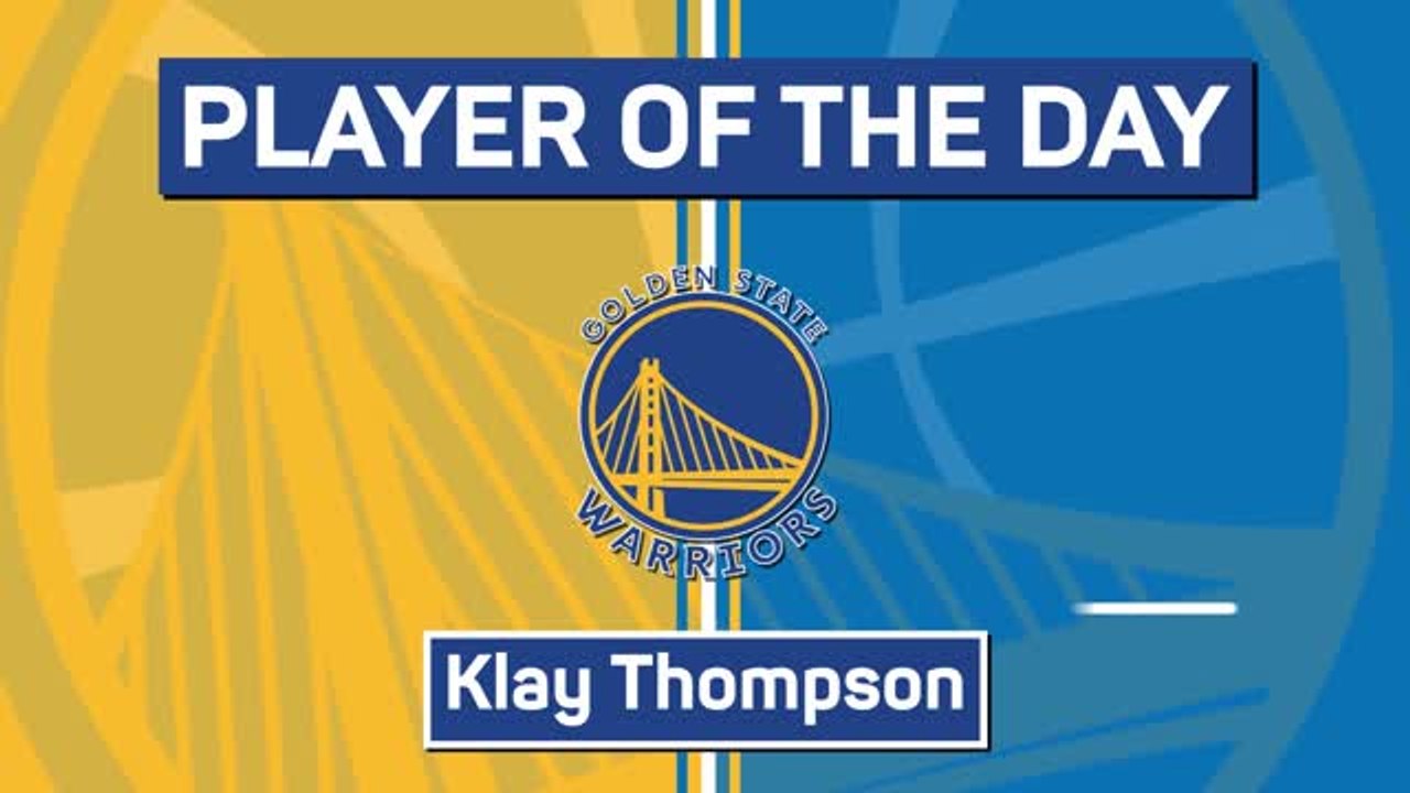 Player of the Day - Klay Thompson