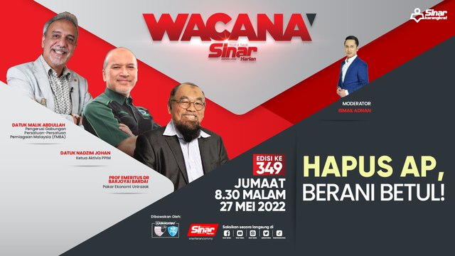 [LIVE] Hapus AP, berani betul!