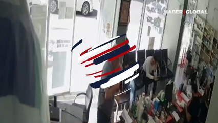 Şanlıurfa'da eczaneye düzenlenen silahlı saldırı güvenlik kamerasında