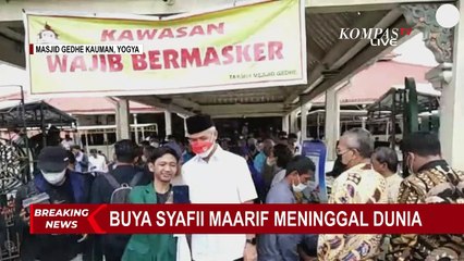 Sempat Jenguk Buya Syafii, Ganjar Pranowo: Semangatnya, Seperti Sedang Tidak Sakit!