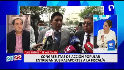 Lescano sobre 'Los Niños': “Preocupa que parlamentarios nuevos estén es una situación de esta naturaleza”