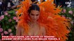 La technique hilarante de Kendall Jenner pour monter les marches en robe devient virale (VIDEO)