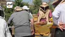 قطار حياة كريمة يصل بمشروع تربية النحل إلى مركز زفتى بالغربية