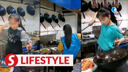 10-year-old girl becomes star chef in China