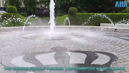QUEEN'S PEACE FOUNTAIN SOUTHAMPTON UK