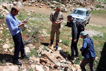 KIRMIZI BÜLTENLE ARANAN TARİHİ MEZAR TAŞI BULUNDU