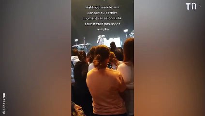 Hatik annule son concert parce que la salle est vide...