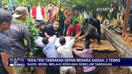 Teka-teki Tabrakan di Depan Menara Saidah Pancoran yang Tewaskan Pasangan Suami-Istri