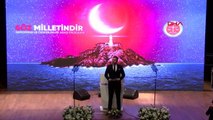 CUMHURBAŞKANI ERDOĞAN DEMOKRASİ VE ÖZGÜRLÜKLER ADASI'NDA KONUŞTU