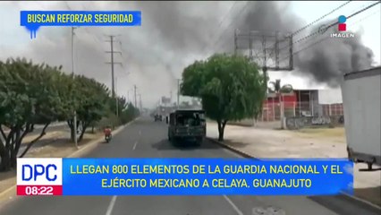 Elementos de la GN llegan a Celaya; buscan reforzar la seguridad