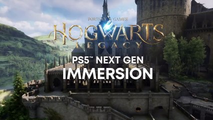 Hogwarts Legacy : L’héritage de Poudlard – Trailer d’immersion next gen PlayStation 5