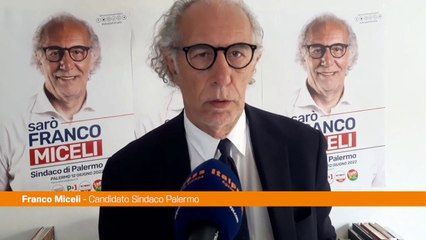 Comunali Palermo, Miceli "Nei primi 100 giorni cimiteri e rifiuti"