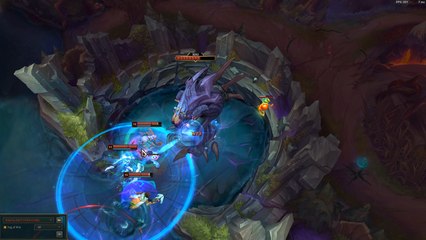 Clipe de uma "jogada" de League of Legends que mostra um comportamento tóxico — Vídeo: Reprodução