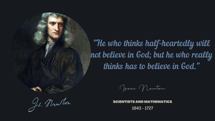 TOP 50 QUOTES BY Isaac Newton