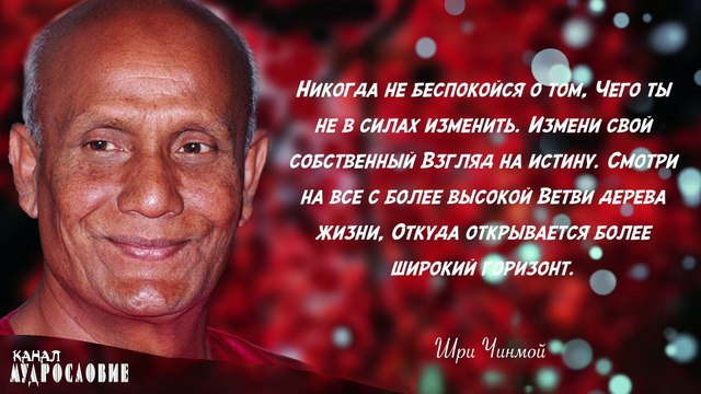 Добрые советы и слова Шри Чинмоя. Мудрые мысли, цитаты и афоризмы религиозного проповедника.