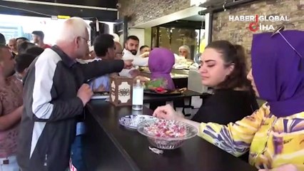 SamsuN'da 1 TL’lik döner izdihamı