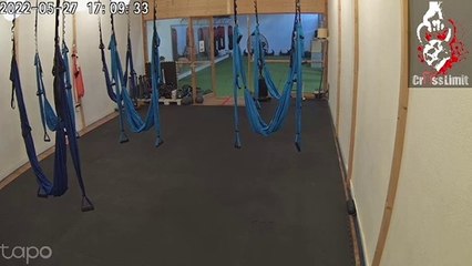 Clase de Yoga aereo de