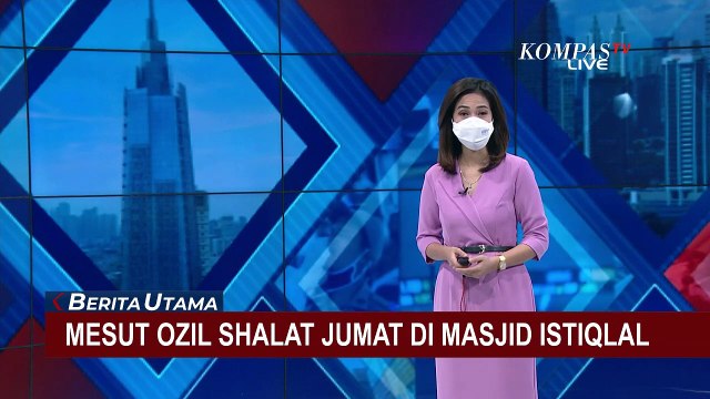 Momen Kehadiran Mesut Ozil di Masjid Istiqlal Menarik Perhatian Jemaah Salat Jumat!