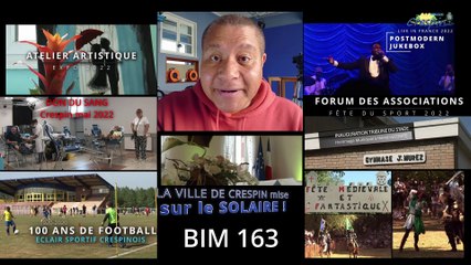 La Bimensuelle 163 (Le solaire, Don du sang, Forum des associations, Fête médiévale...etc)