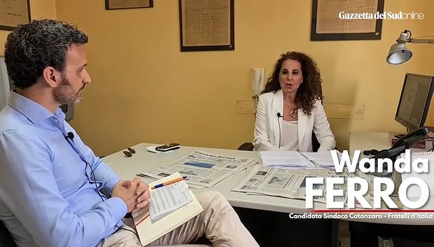 Speciale elezioni Catanzaro, Wanda Ferro: La mia candidatura un atto d'amore verso la città