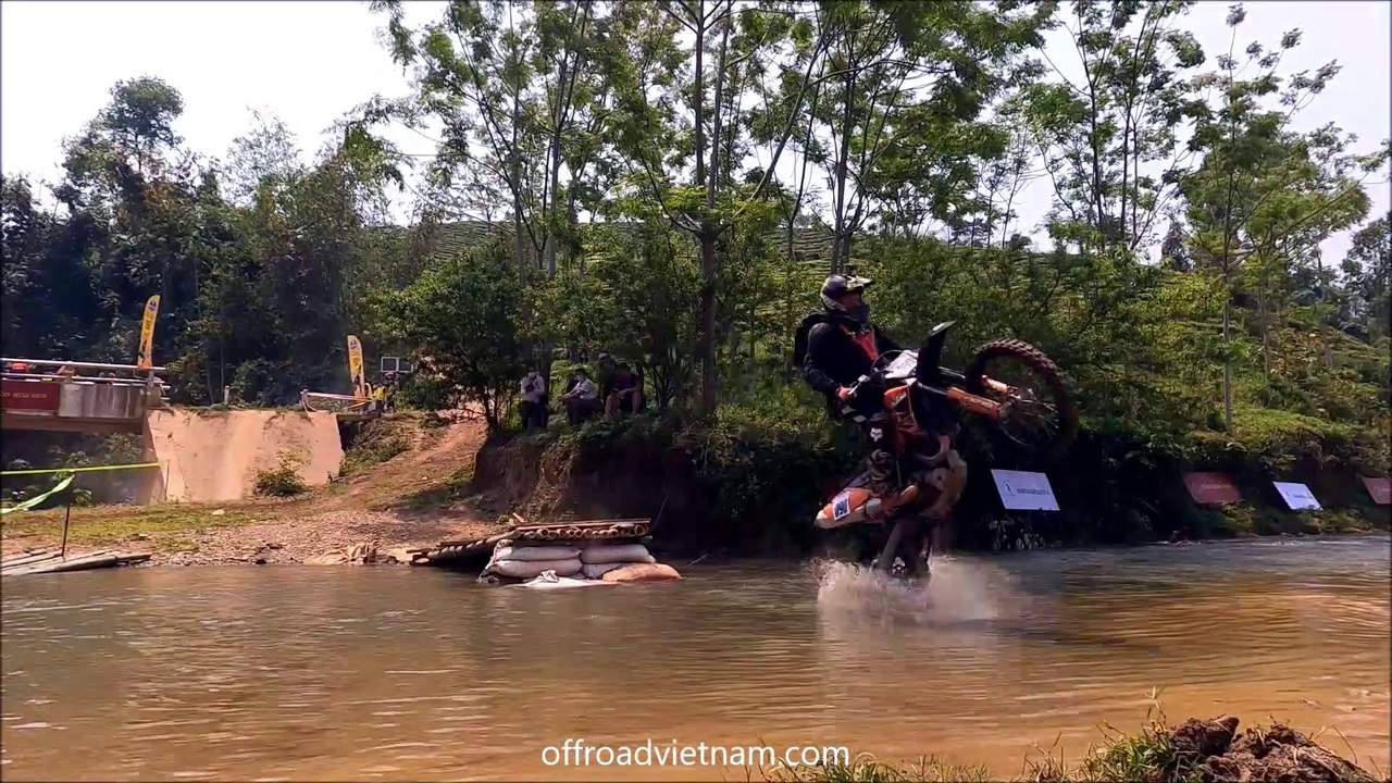 Vietnam Motocross Racing Track In Van Ho, Son La, Vietnam 2022 Season VTV Off-road Cup