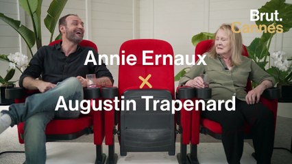Annie Ernaux discute avec Augustin Trapenard