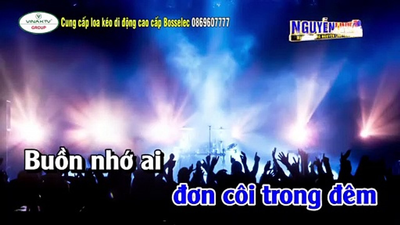 Karaoke Nửa Vầng Trăng Tone Nam Remix Nhạc Sống