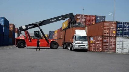 OSB Lojistik Merkezi'nden 11 bin 501'inci yük treni törenle uğurlandı