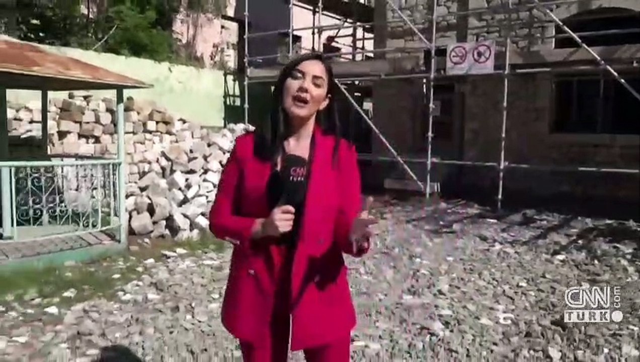 İşgalden kurtarılan şehir küllerinden doğuyor… CNN TÜRK ekibi sembol şehir Şuşa'da