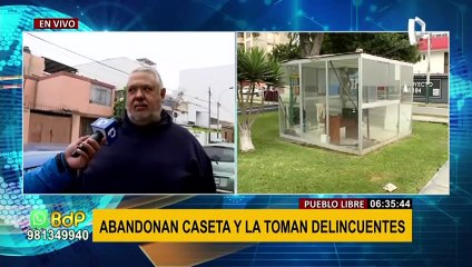 Pueblo Libre: Caseta que debería funcionar como puesto de video vigilancia está sin serenos