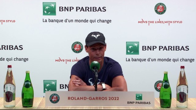 Roland-Garros 2022 - Rafael Nadal : “It will be a good test to play Félix Auger-Aliassime”