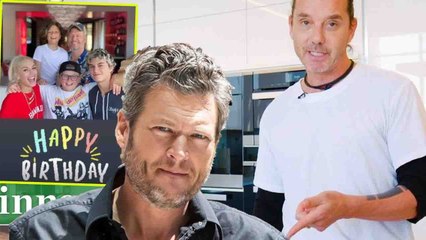 Kingston defends Blake as Gavin Rossdale mocks him at birthday party, for responsibility do 'dad'