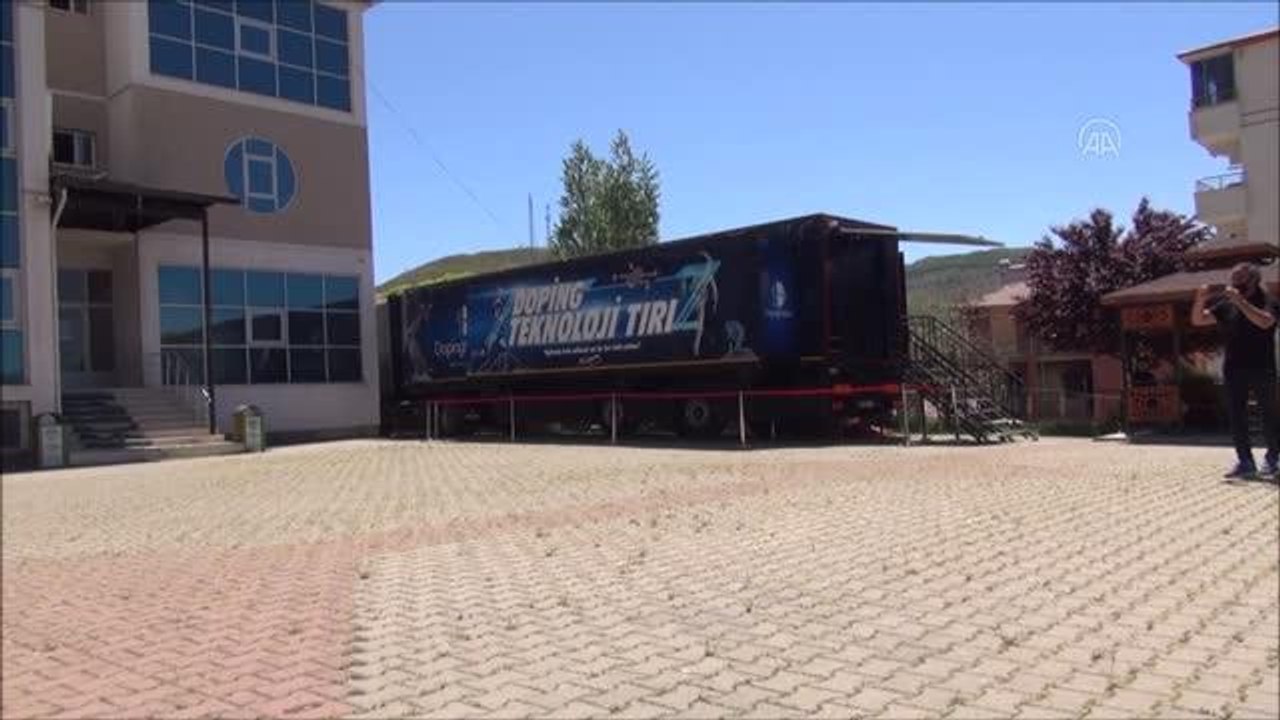 "Doping Teknoloji Tırı", Solhan'da
