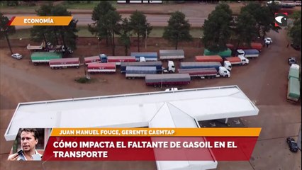 Cómo impacta el faltante de gasoil en el transporte