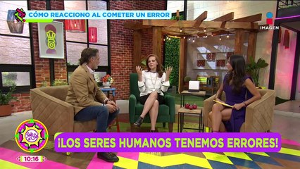 Cómo reaccionar cuando cometemos un error: Aída del Río