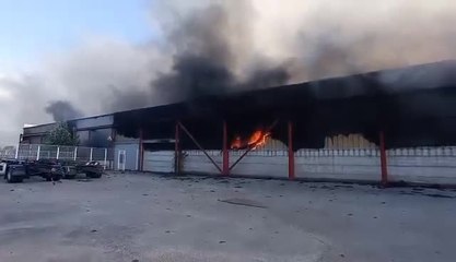 Incendie à Rochefort
