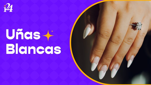 Uñas blancas decoradas ¡Paso a paso!