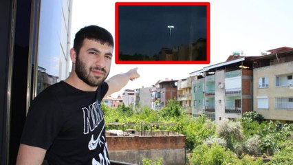 Vatandaşın 'Ufo' iddiası