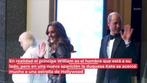 ¡Con William junto a ella! La duquesa Kate se toma de las manos con un reconocido actor de cine