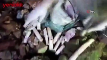 PKK'ya ait mağarada ele geçirilenler şoke etti!