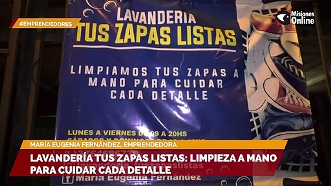 Lavandería Tus Zapas Listas limpieza a mano para cuidar cada detalle