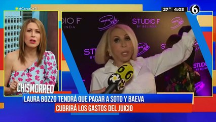 Laura Bozzo tendrá que pagar a Gabriel Soto y Baeva