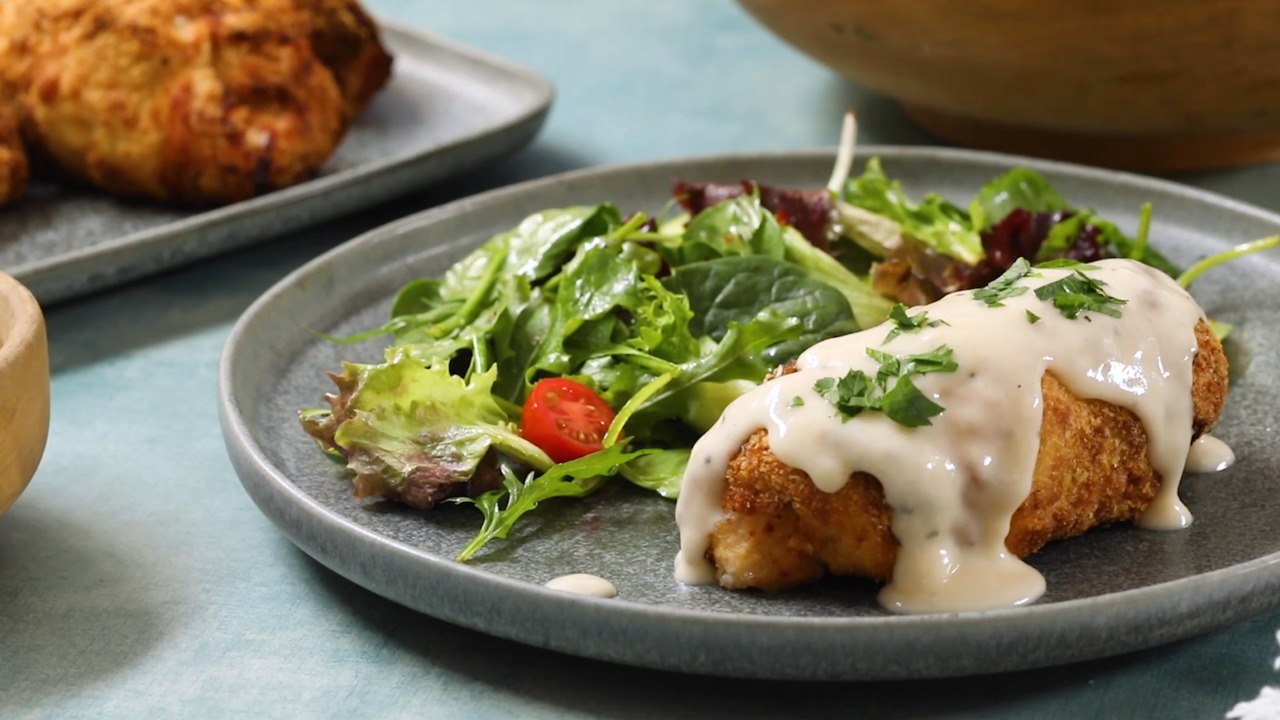 How to Make Chicken Cordon Bleu in the Air Fryer