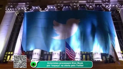 Acionistas processam Elon Musk por "trapaça" na oferta pelo Twitter