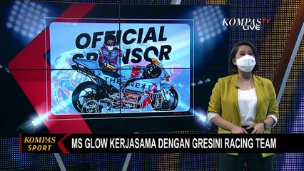 Resmi jadi Sponsor MotoGP , Logo MS Glow for Men akan Terpampang di Motor Tim Gresini Racing!