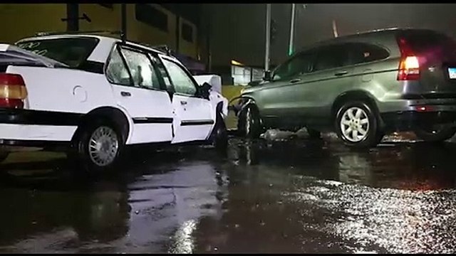 Veículos se envolvem em colisão no Bairro Parque São Paulo, em Cascavel