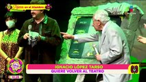 'Voy a trabajar mientras pueda' Ignacio López Tarso y su regreso al teatro