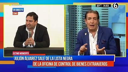 Julión Álvarez sale de la lista negra