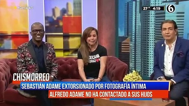 Extorsionan al hijo de Alfredo Adame por fotografías íntimas